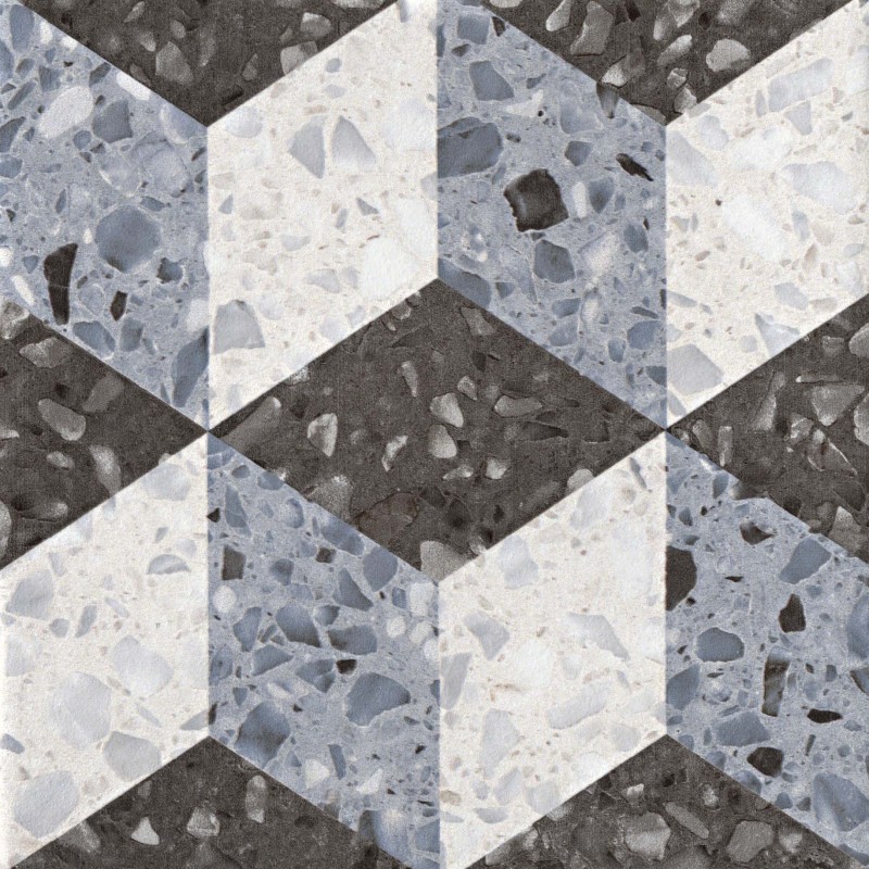 VENEZIA RIALTO BLU 20X20cm 10mm R9 - CIR 1060045