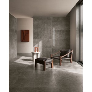 CONCRETA ANTRACITE SQ 120X120cm 9,5mm - Serenissima 1081644