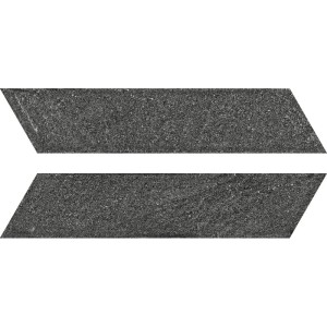 ECLETTICA CHEVRON DX/SX NERO 11,7X52,3cm 9,5mm R10 - Serenissima 1082450