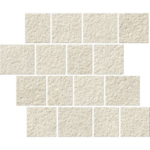 ECLETTICA MOSAICO PAVE' BIANCO ROCK 30X30cm R11 - Serenissima 1081799