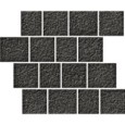 ECLETTICA MOSAIK PAVE' NERO ROCK 30X30cm R11 - Serenissima 1081800