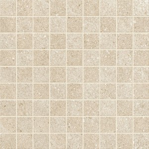 ECLETTICA MOSAICO 3X3 BEIGE SILK 30X30cm 9,5mm R09 - Serenissima 1082436