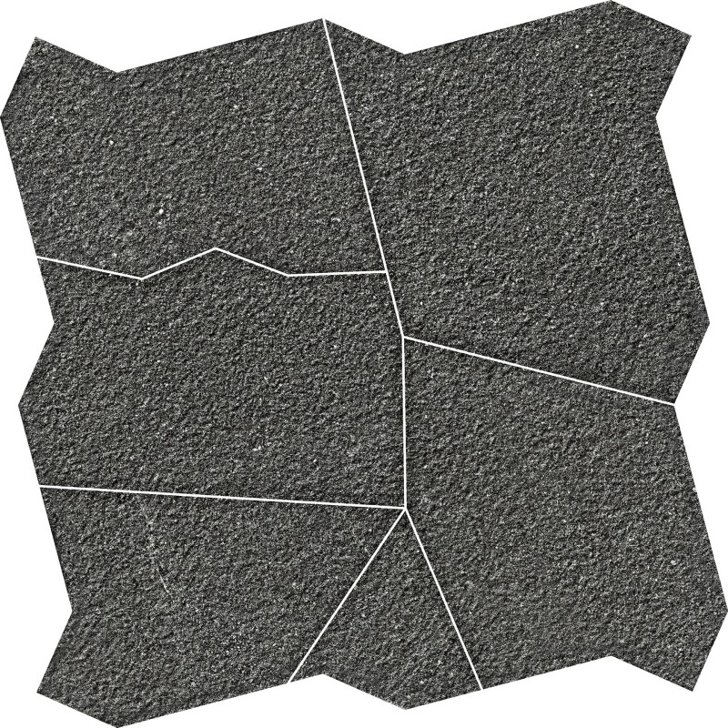 ECLETTICA PALLADIANA MIX S/3 NERO 58X58cm R11 - Serenissima 1082044