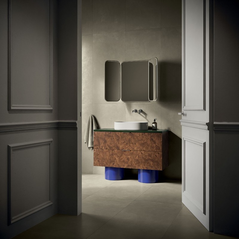 INFINITA CENERE RT 120X120cm 9,5mm R10 - Serenissima 1090529