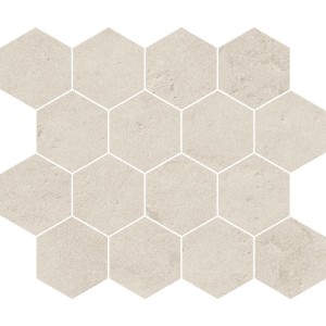 PIETRA DI PORTLAND MOSAICO ESAGONA PORTLAND BIANCO 25X30cm - Serenissima 1091217