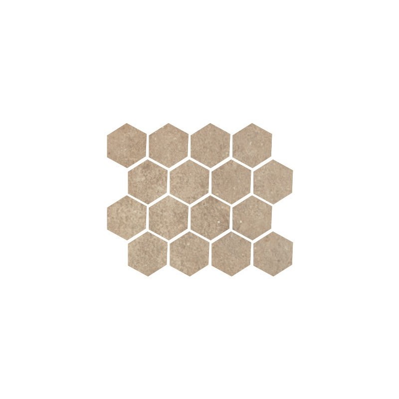 PROMENADE MOSAIQUE ESAGONA TAN 25X30cm - Serenissima 1070685