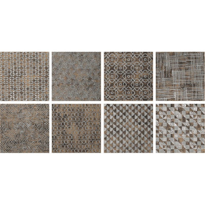 STUDIO 50 INSERTO S/8 POP GREY 30X30cm - Serenissima 1069347