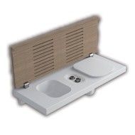 G-FULL 120 WC rechts mit Abdeckung IROKO 1200x500 YXFW HATRIA