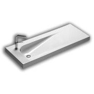 GRANDANGOLO washbasin   G-130_a hole   1300x500 YXF4 HATRIA