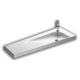 GRANDANGOLO washbasin   G-130 T left_a hole   1300x500x335 YXF6 HATRIA