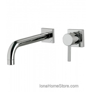 Bongio T SQUARE mitigeur de lavabo avec haut-bouche 230 mm BONGIO RUBINETTERIE  - 1