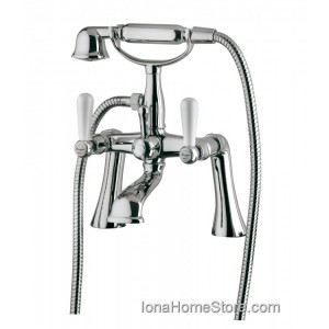 Bongio LA TOSCA External bath and shower mixer on pillar connection with shower set BONGIO RUBINETTERIE  - 1
