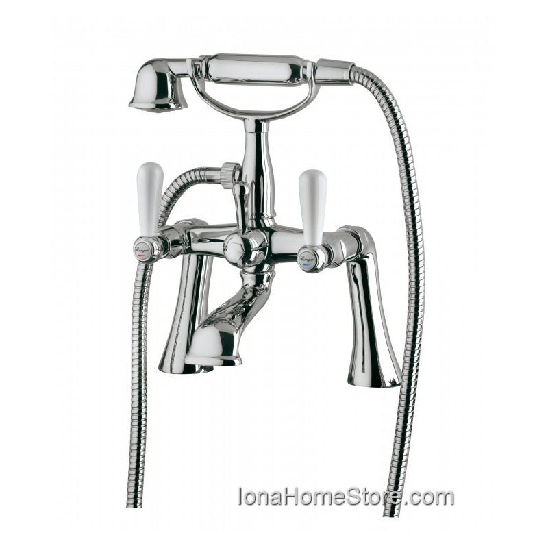 Bongio LA TOSCA External bath and shower mixer on pillar connection with shower set BONGIO RUBINETTERIE  - 1