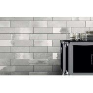 ARMY GLAZE WHITE 10X30 cm CAMP Diesel Living 754912 Iris Ceramica