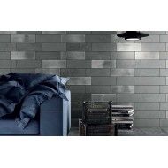 ARMY GLAZE GREY 10X30 cm CAMP Diesel Living 754913 Iris Ceramica