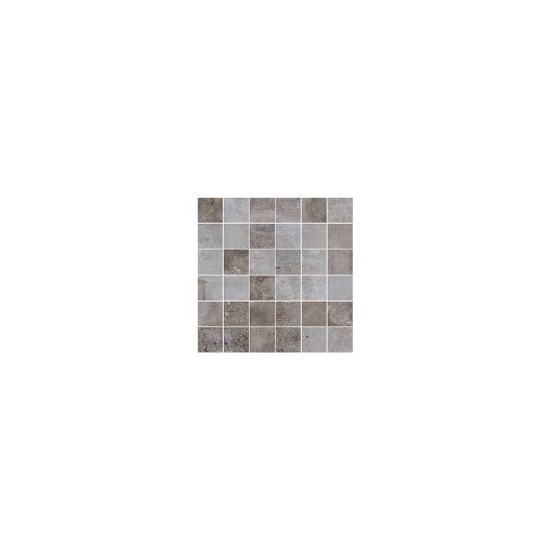 HERITAGE GREY MOSAICO  5X5 00HE3MS Ceramica Fioranese
