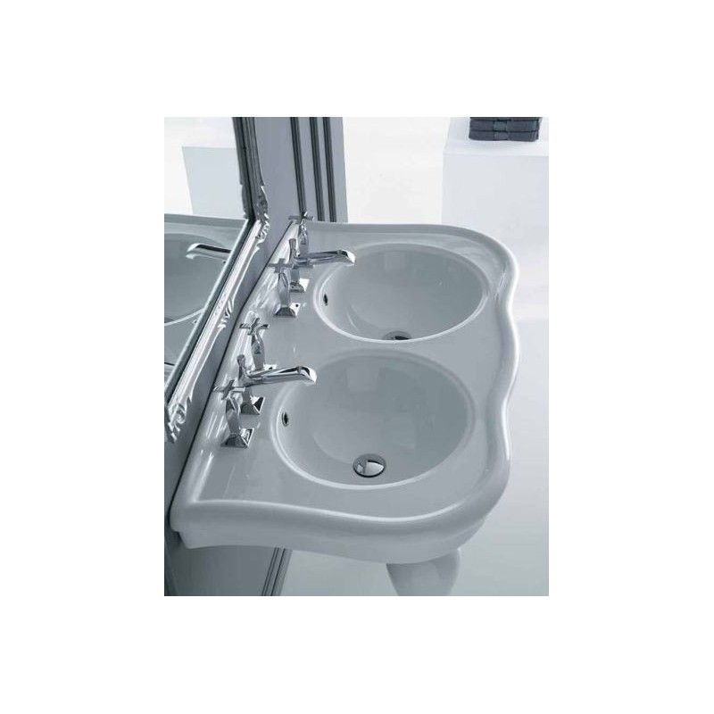 CONSOLLE PAOLINA 110 DOPPELBECKEN Disegno Ceramica DISEGNO CERAMICA - 1