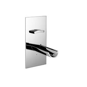 ACQUAVIVA Groupe évier mur avec Bouche 180mm et Mixer 56539/18 BONGIO RUBINETTERIE  - 1