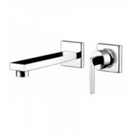 MYAMIX Waschbecken Einbau Mixer mit Wandauslauf 220mm 46538-22 BONGIO RUBINETTERIE  - 1