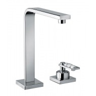 MYAMIX CRYSTAL Wandarmatur Waschbecken Randmontage 2 Loch mit Abfall clic-clac 48502 BONGIO RUBINETTERIE  - 1