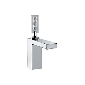 MYAMIX CRYSTAL Waschbecken Mixer mit Abfall clic-clac 48521 BONGIO RUBINETTERIE  - 1