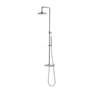 COLONNE douche  thermostatique avec tube, déviateur, tête de douche et set de douche   Bongio 32547-LU BONGIO RUBINETTERIE  - 1