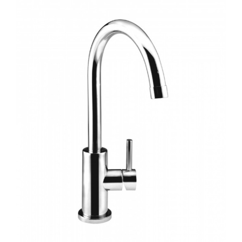 T LEVA LATERALE Waschbecken Mixer Schwenkhahn mit Ablaufgarnitur 1,1/4" Chrome  Bongio 32583 BONGIO RUBINETTERIE  - 1