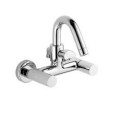 AQUA Groupe Bath externe avec set de douche duplex Chrome  Bongio 40536-D BONGIO RUBINETTERIE  - 1