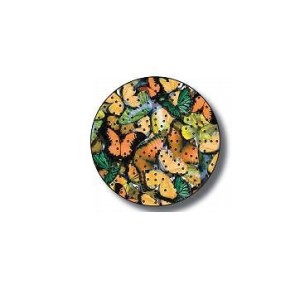 TATTOO WELLNESS SHOWER Steel round shower head ø mm 300 with graphic Chrome  Bongio 00882TT12FLY Q-YELLOW BONGIO RUBINETTERIE  -