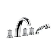 IMPERO Gruppo   Bordo vasca 5 fori Cromo  Bongio 65531-D BONGIO RUBINETTERIE  - 1