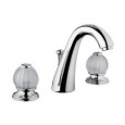 RIVOLI Waschbeckenarmatur 3 Loch mit Ablaufgarnitur 1.1/4" Chrome  Bongio 05501 BONGIO RUBINETTERIE  - 1