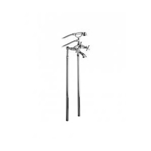 AXEL External bath mixer to the floor with shower set Chrome  Bongio 15528 BONGIO RUBINETTERIE  - 1