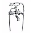 OXFORD LUX External bath mixer with shower set Chrome  Bongio 19526 BONGIO RUBINETTERIE  - 1