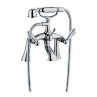 ZENITH Groupe Bath externe sur des colonnes avec set de douche Chrome  Bongio 23527 BONGIO RUBINETTERIE  - 1