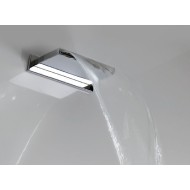 WELLNESS tête de douche   à mur aveccascade jet Chrome  Bongio 890-E BONGIO RUBINETTERIE  - 1