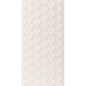 4D.HEXAGON WHITE MATT 40x80cm Marca Corona D729 CERAMICHE MARCA CORONA  - 1