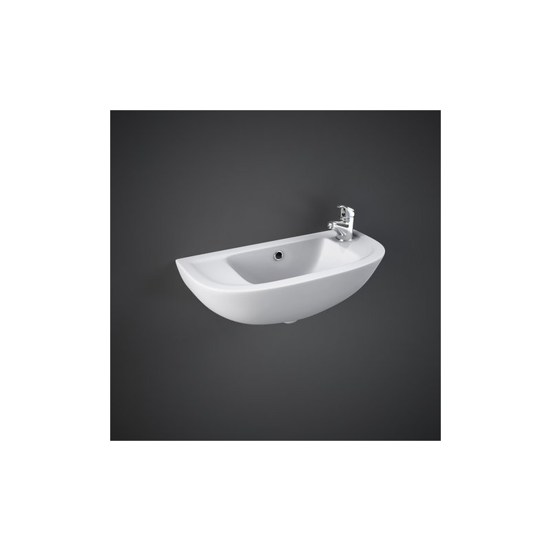 Compact Slim Lavamani LAVABIARREDO 45x21,5x18cm  Rak Ceramics RAK CERAMICS - 1
