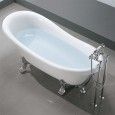 Old time Bathtub  170X80 H72CM Chrome feet  Hafro - Geromin HAFRO-GEROMIN - 1