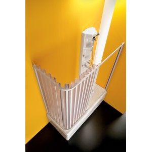 Alfa Ante Sopravasca da  80X200cm Bianco PVC Trasparente FORTE BOX DOCCIA  - 1