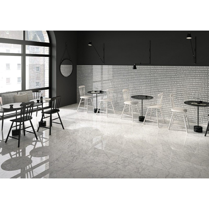 MARMOREA BIANCO GIOIA 15X15  Lucidato/Rett.  Fioranese MM150LR FIORANESE CERAMICHE - 1