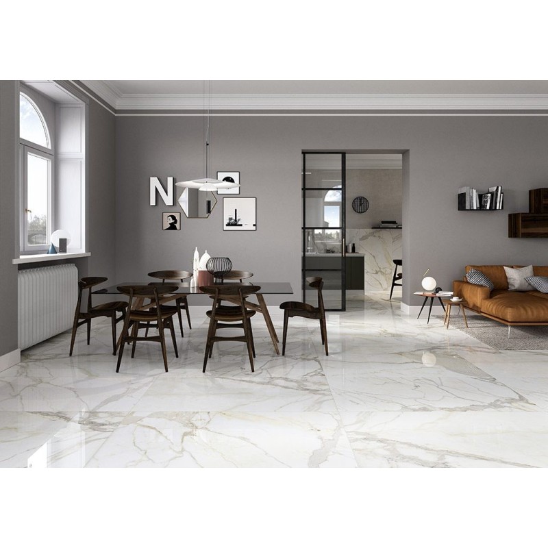 MARMOREA BIANCO CALACATTA 15X15  Lucidato/Rett.  Fioranese MM152LR FIORANESE CERAMICHE - 1