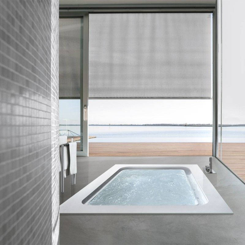 Bolla R sfioro vasca idromassaggio   200X150 h63cm Hafro - Geromin