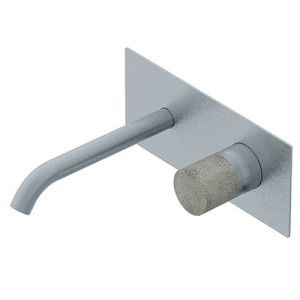 Diametro35 Inox Concrete UP - Einhandmischer fuer Waschbecken   Ritmonio RITMONIO - 1