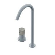 Diametro35 Inox Concrete Exposed single lever basin mixer  Ritmonio RITMONIO - 1