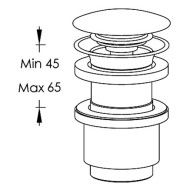 Complementi bagno Klickventil fuer Waschbecken  Ritmonio RITMONIO - 1