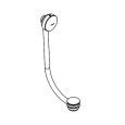 Complementi bagno Colonne de vidage pour baignoire  avec remplissage trop-plein  Ritmonio RITMONIO - 1