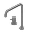 Diametrotrentacinque Cucina Inox Two holes single lever sink mixer  Ritmonio RITMONIO - 1