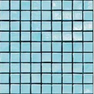 Turquoise 1 1,5x1,5cm - sheet 29,6x29,6cm mosaic Sicis SICIS - 1