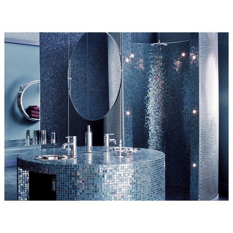 Iris 4 1,5x1,5cm - blatt   29,6x29,6cm Mosaik Sicis SICIS - 1