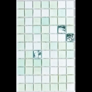 Cevedale  1,5x1,5cm - foglio  29,6x29,6cm Mosaico Sicis SICIS - 1